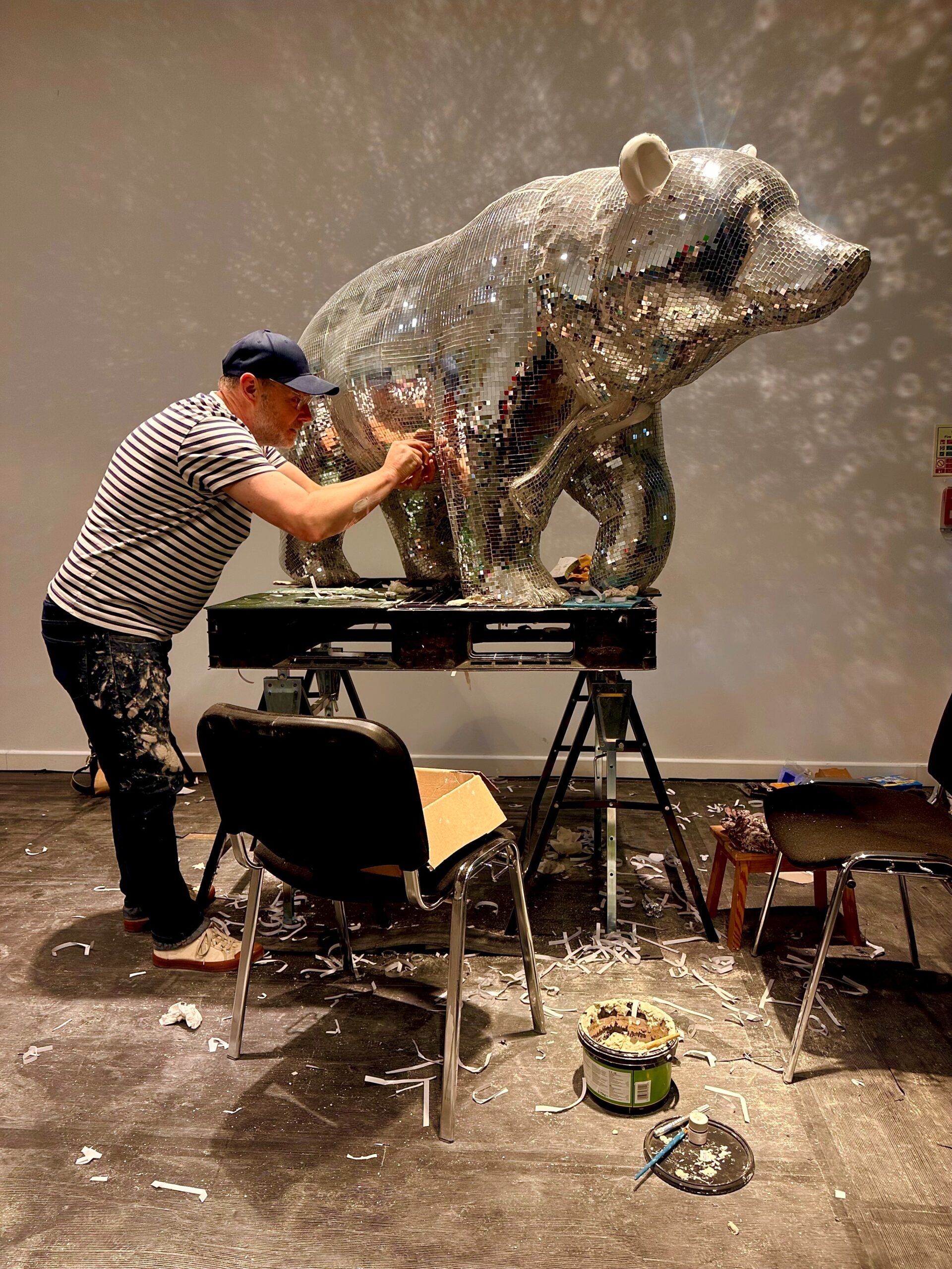 “It’s Been Meditative”: Meet the Artist Behind Dartford’s Disco Bear